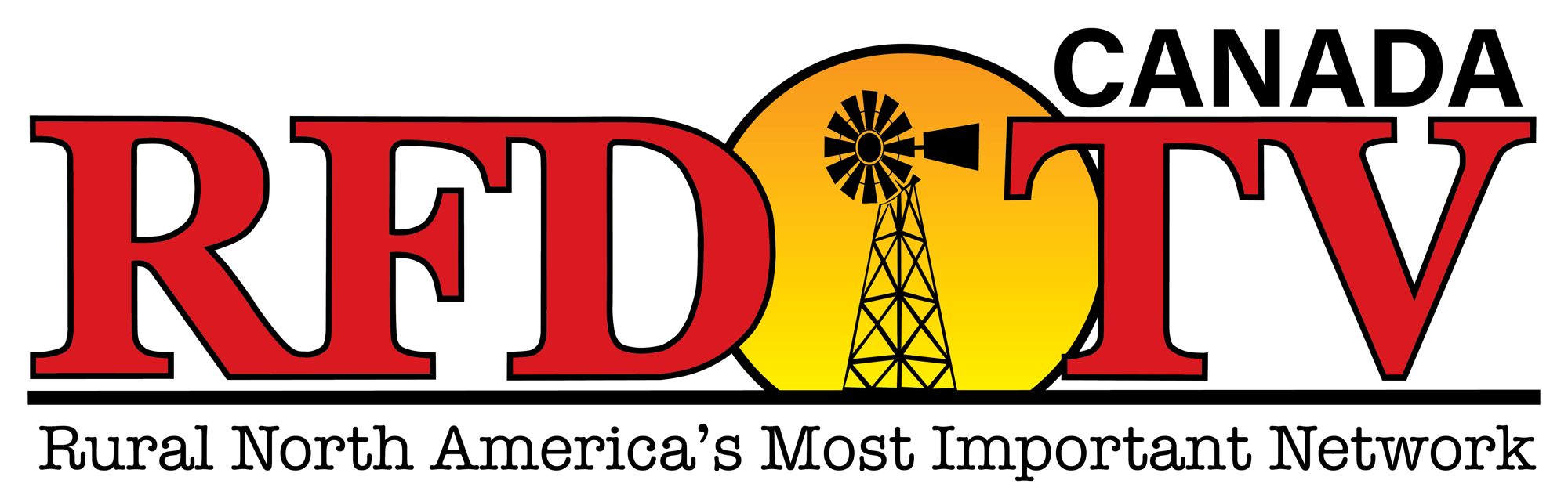 RFDTV Canada White Outline RFDTV Canada White Outline